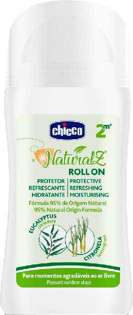 Chicco NaturalZ Roll On Refrescante e Protetor 60ml