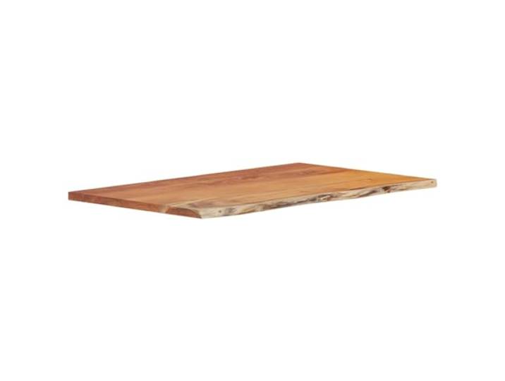 KTHLBRH Badplatte 110 x 60 x 2,5 cm Massivholz Akazie Rustikale lebende Kanten, leicht zu reinigende glatte Oberfläche, Kapazität 75 kg, vielseitig einsetzbar als Regal oder