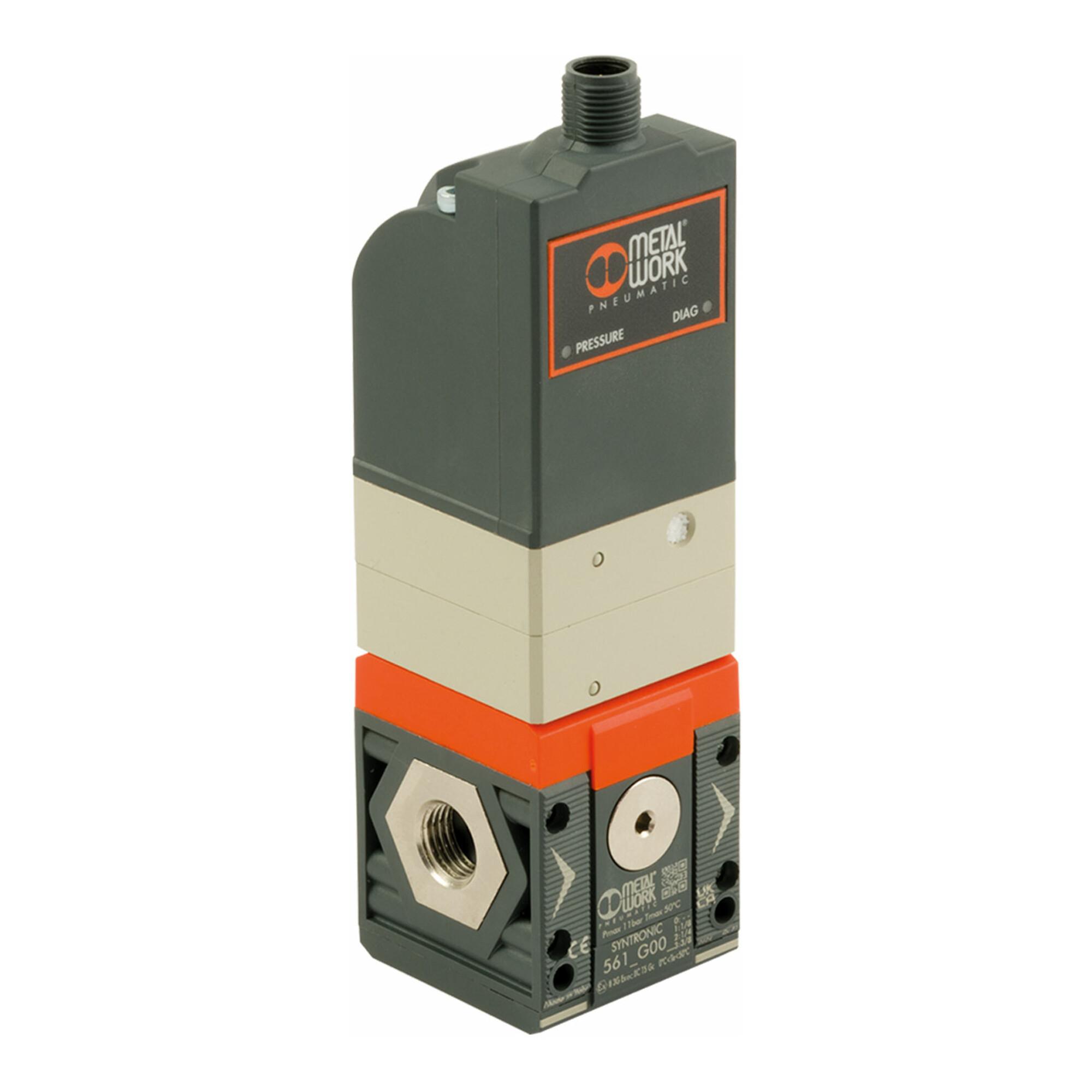 Riegler Präz.-Prop.-Druckregler »SYNTRONIC«, BG1, G3/8, ferngest., 0…10 V (5613G003)