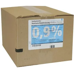 Kochsalzlösung 0,9% Plastikflasche 10X250 ml