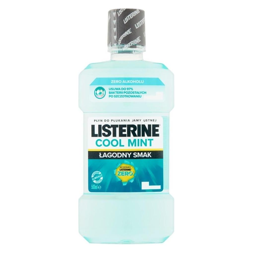 Listerine Mouthwash Cool Mint Zero - Mouthwash (500 ml, Mundspülung, Mundwasser) (3574660721928)