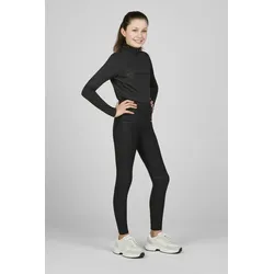 Pikeur Lilith Sd Kinder Reithose VB Siebdruck Black Athleisure FS, Größe: 164