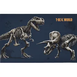 Teppich T-REX WORLD (BL 100x160 cm) - BL 100x160 cm