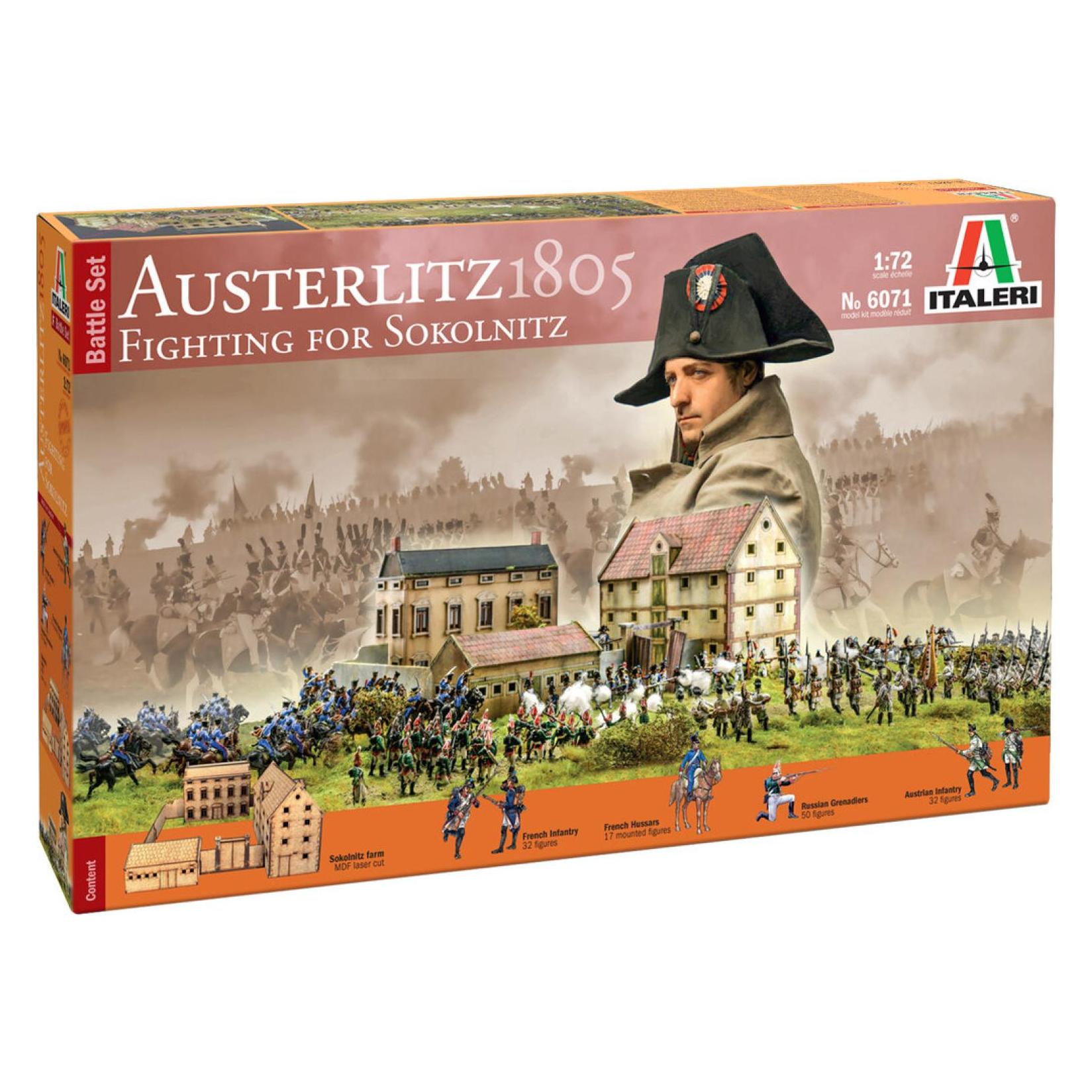 Italeri 1:72 Battle-Set Austerlitz 1805 Sokol. (510006071)