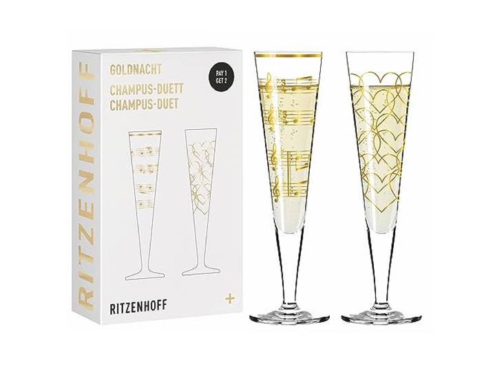 RITZENHOFF Champagnerglas-Set 2er - 200 ml - Made in Germany