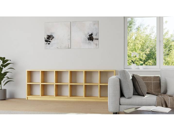 Votre meuble de rangement de dossiers pour votre bureau Hêtre Naturel huilé