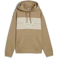 PUMA Damen Kapuzensweat SQUAD Hoodie FL, Größe L in Braun Braun