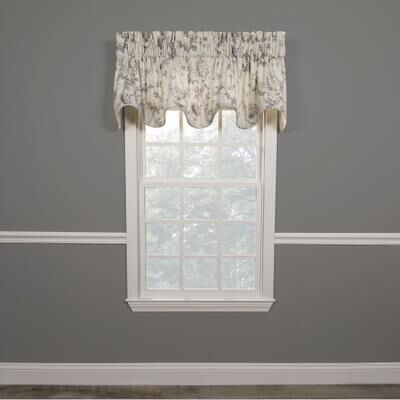Abigail Lined Scallop Valance by Abigail in Lilac