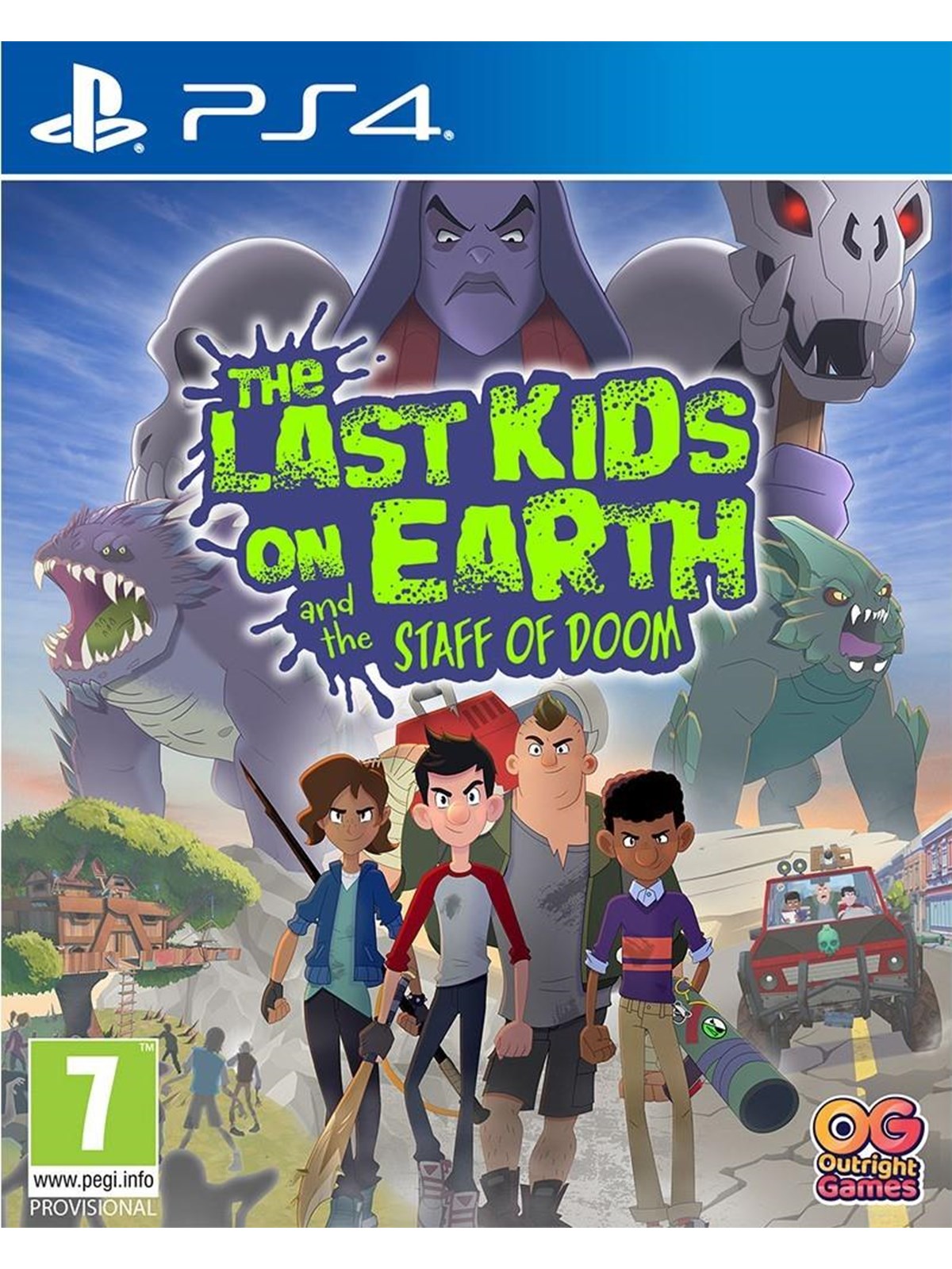 The Last Kids on Earth and the Staff of Doom - Sony PlayStation 4 - Action - PEGI 7