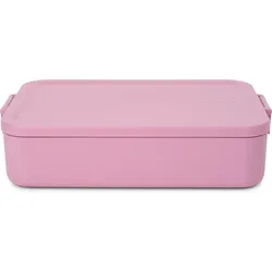Make & Take Lunchbox L, mit Unterteilung, rosa
