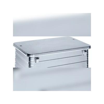 ZARGES Deckel für Kastenwagen, LxB 1050x690mm, Alu, anscharniert, Gurtband, 2 Verschlüsse