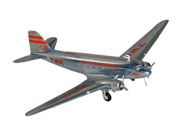 GeminiJets Douglas DC-3 Trans World TWA NC1943 1:200 Modellflugzeug