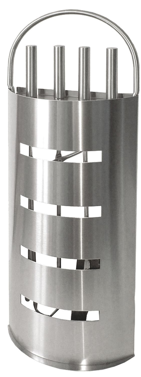 XXXLIENBACHERGM Kaminbesteck 4-tlg., Edelstahl H66xB23xT15 cm 08060003
