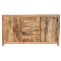 Kommode Hina 160x90x45 aus indischem Mango-Massivholz