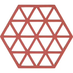Triangles Topfuntersetzer rot