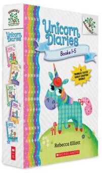 Branches Readers Unicorn Diaries Boxed Set #1-5 - by Rebecca Elliott