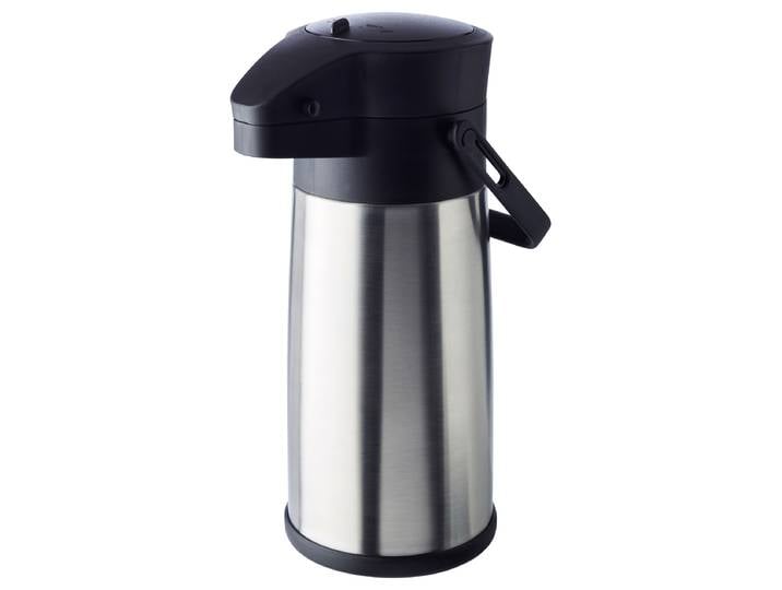 Thermos à pompe Budget Ø 14cm Argenté