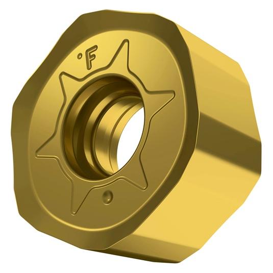 Pramet Frswendeschneidplatte ISO HNGX 0604ANSN-F:M6330 D.3,7mm PVD beschichtet Gold - VPE: 10 (HNGX 0604ANSN-F:M6330)