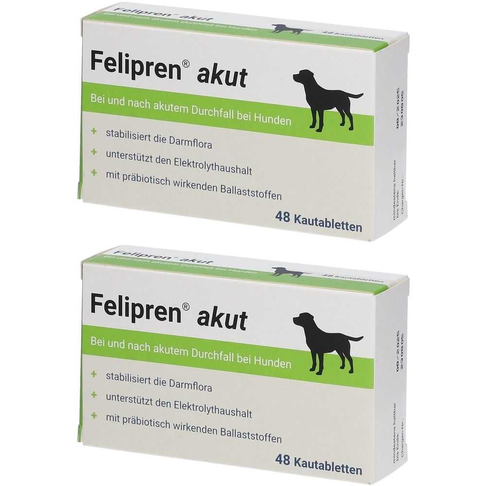 Felipren Akut VET x2 2x48 St Kautabletten