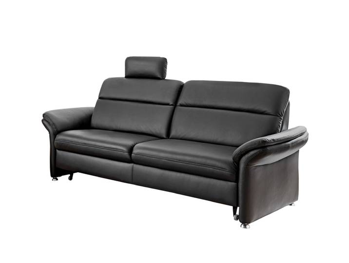 Sofa 3-Sitzer Bormes schwarz