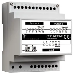 TCS Tür Control Videosignalverteiler FVY1200-0400