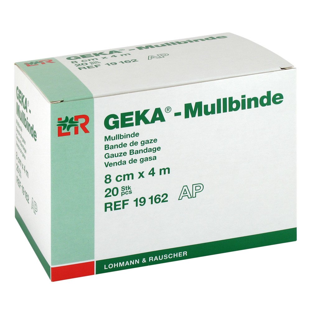 Lohmann & Rauscher GmbH & Co.KG Mullbinden Geka 8 cmx4 m 01568524
