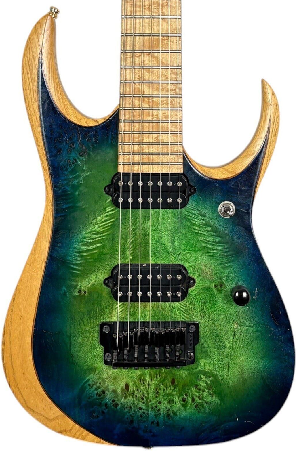 Ibanez RGDIX6MPB Iron Label 2018 - Surreal Blue Burst   Niebieski Burst - Refurbished