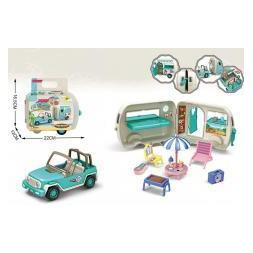 Madej Spielauto mit Anhänger, Tasche 22 x 12 x 16,5 cm (65614082)