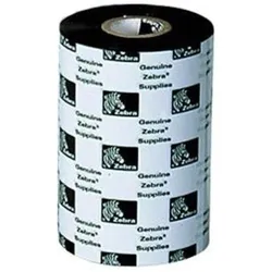 Zebra, Beschriftungsband, Ribbon, Resin, 40mm x 450m (4 cm, Schwarz)