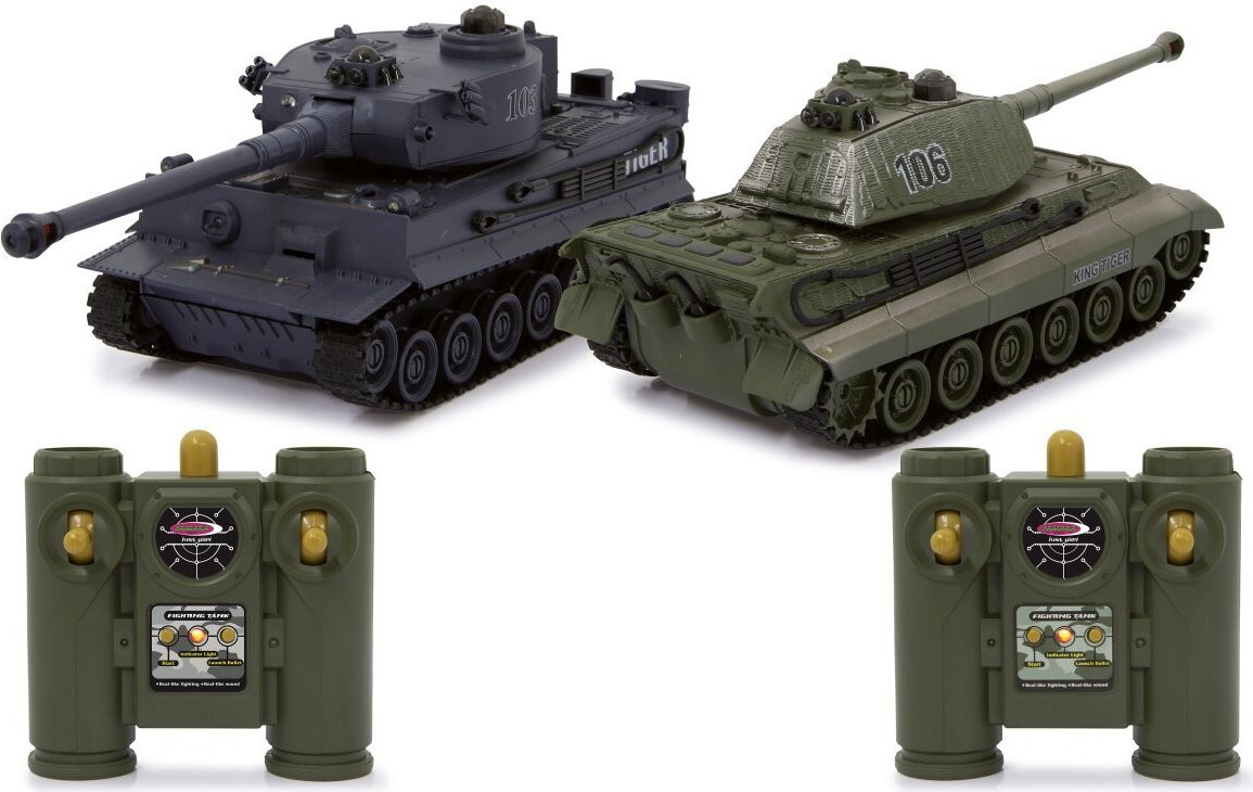 Jamara Germany Panzer Tiger gevechtsset schaal 1:28 2,4 GHz