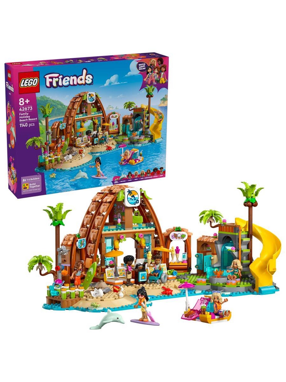LEGO Friends 42673 Familienurlaub im Strandresort