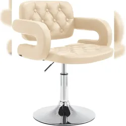 CLP Lounger Dublin Kunstleder creme