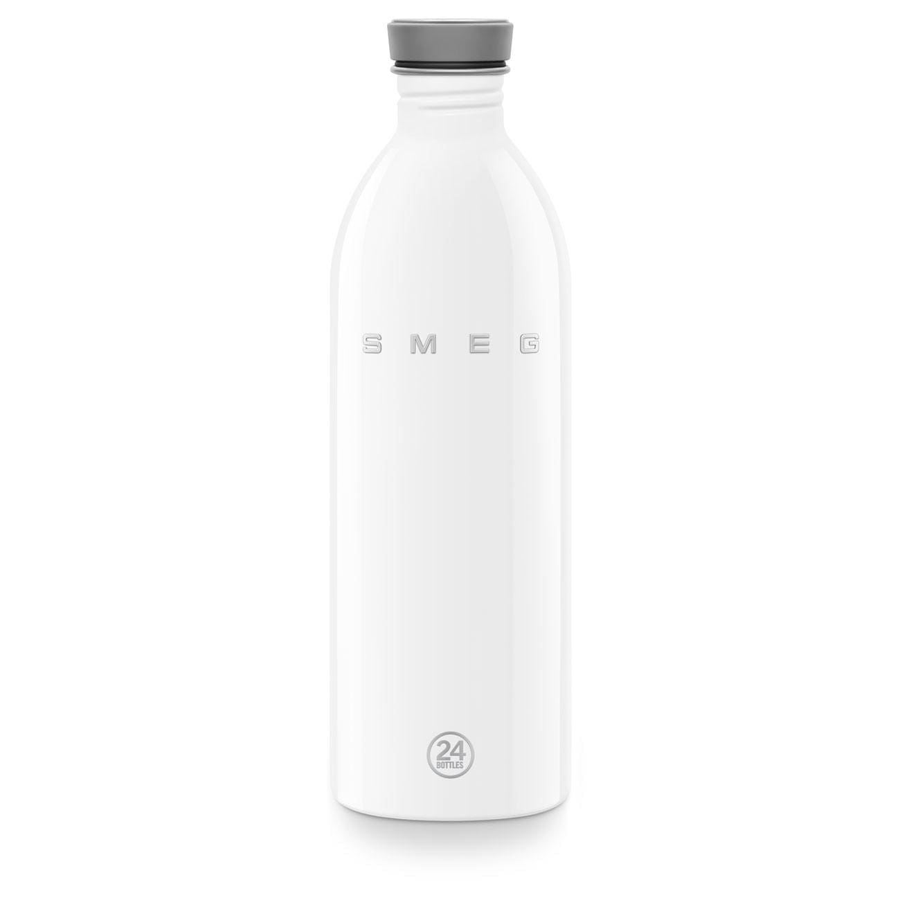 SMEG WBF02WH 24Bottles Urban Bottle Edelstahlflasche Weiß 1l