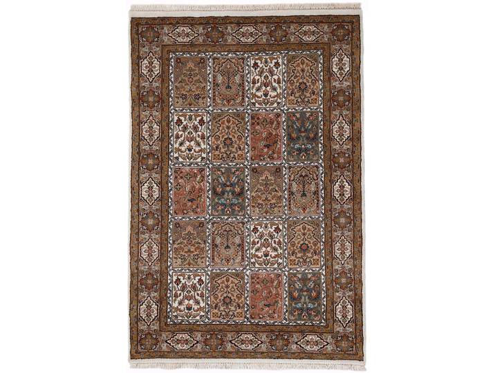 Orientteppich WOVEN ARTS Orientteppich Bakhtiar , beige (creme), B:60cm H:15mm L:90cm, Wolle, Teppiche, Orientteppich, handgeknüpft, Wohnzimmer, reine Wolle