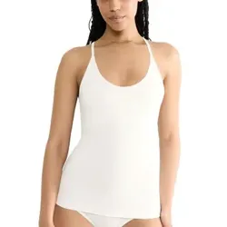 Sloggi FREE Evolve Spaghetti Top Weiß Modalfaser Sloggi 02 Damen