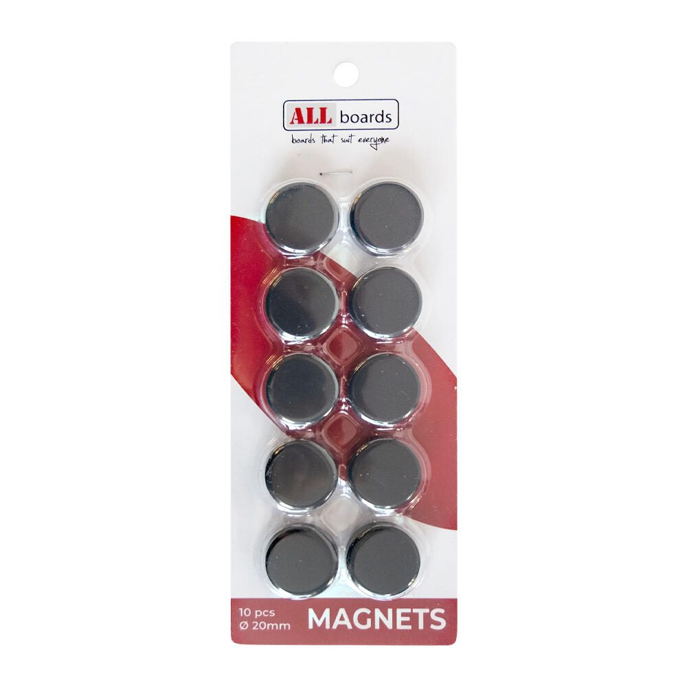 ALLboards Magnet schwarz MSBK20/10