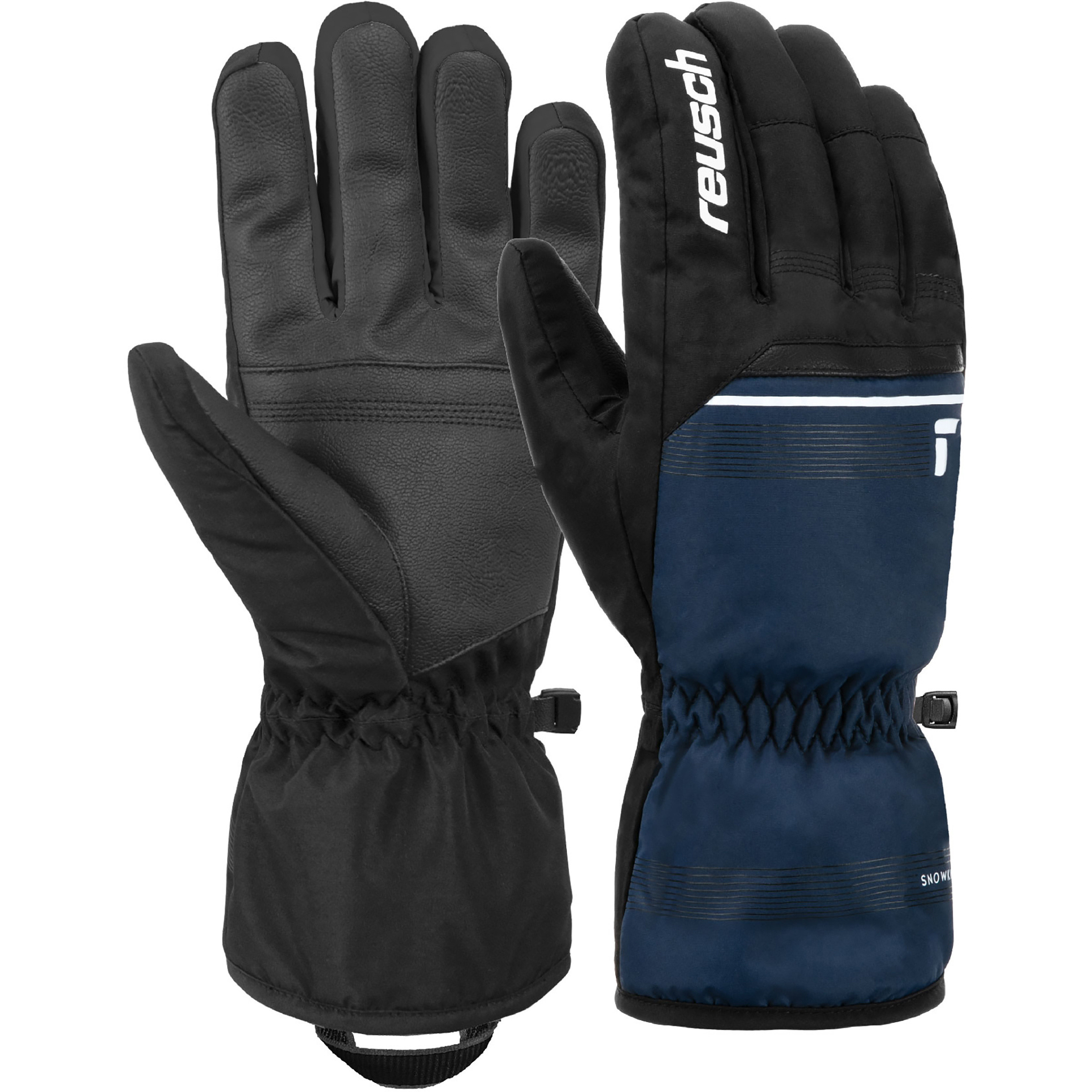 Reusch Snow King Skihandschuhe schwarz Größe 10 Skifahren Isolierend