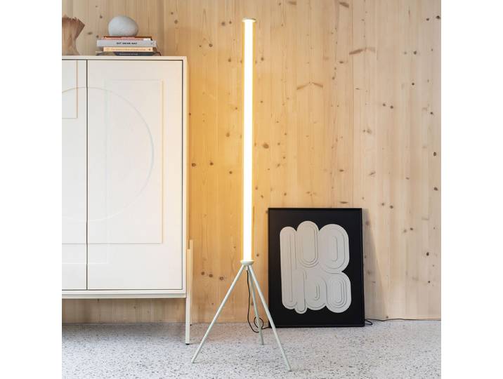 Zuiver Vloerlamp Scotty 156cm hoog - Beige