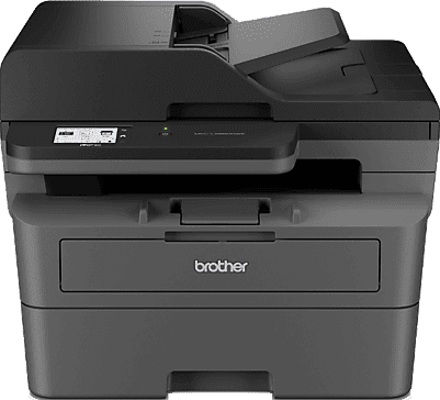 Impresora multifunción láser - Brother MFC-L2860DWE, Impresión doble cara, Monocromo, WiFi, Fax, Negro