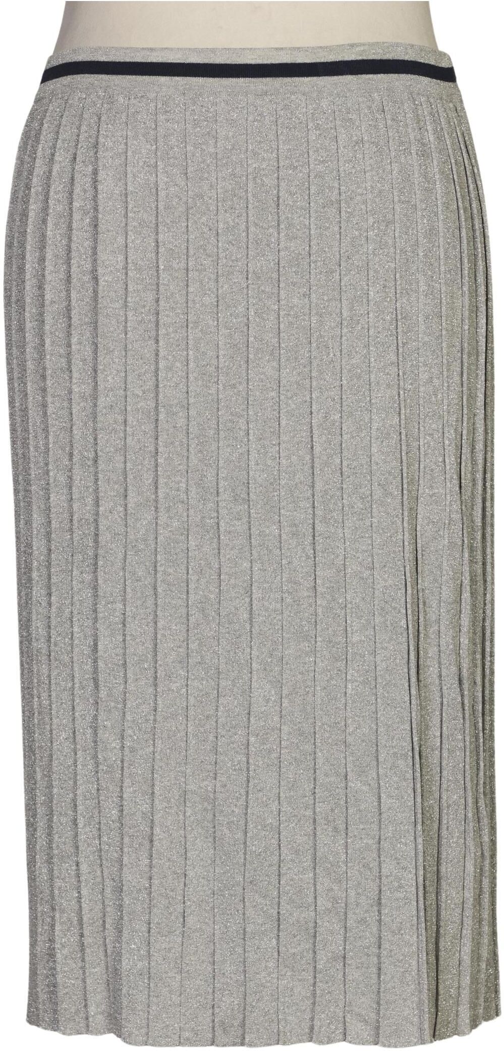 Weekend Max Mara Damen Rock, Grau, Gr. L, Synthetik / Viskose - Second Hand