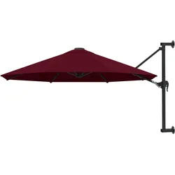 vidaXL Wandschirm mit Metallstange 300 cm Modell Bordeaux Atlas Concept