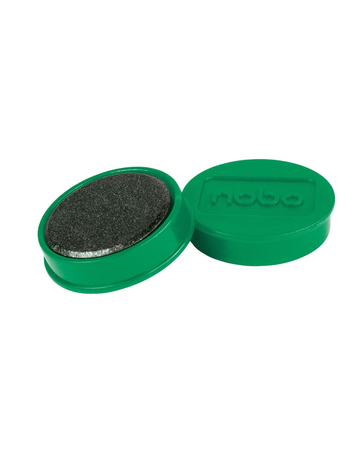 Nobo Magnete, 32 mm, 10 Stück, farbig sortiert Grün