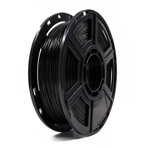 Flashforge Filament PLA, schwarz, 1,75mm, biobasiert, geruchsarm, 0,5kg Spule