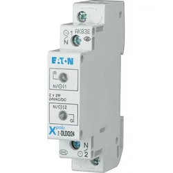 Eaton 284926 Doppelleuchte, 24AC/DC, rot/grün Z-DLD/2/24  - 2 Stück