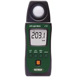 Extech, Detektor, Luxmeter LT40 Kalibriert nach (Luxmeter)