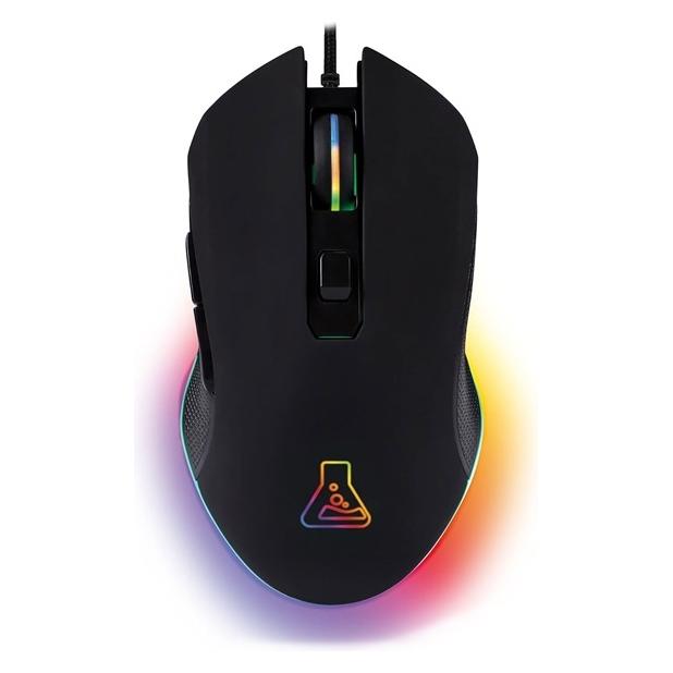 The G-Lab Gamer Eg?r - KULT HELIUM PRO B (12.800 DPI, 6 Tasten, Makros, 1,8 m Kabel, RGB-LED, schwarz) (Kabelgebunden) (PERGLAKULT-HELIUM-PRO-B)