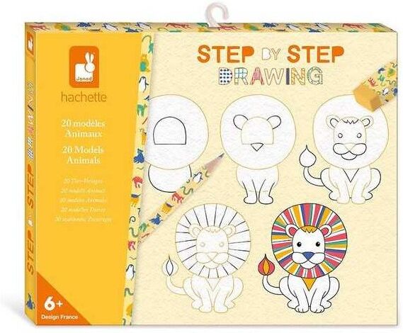 Step by step Drawing Animaux - Janod