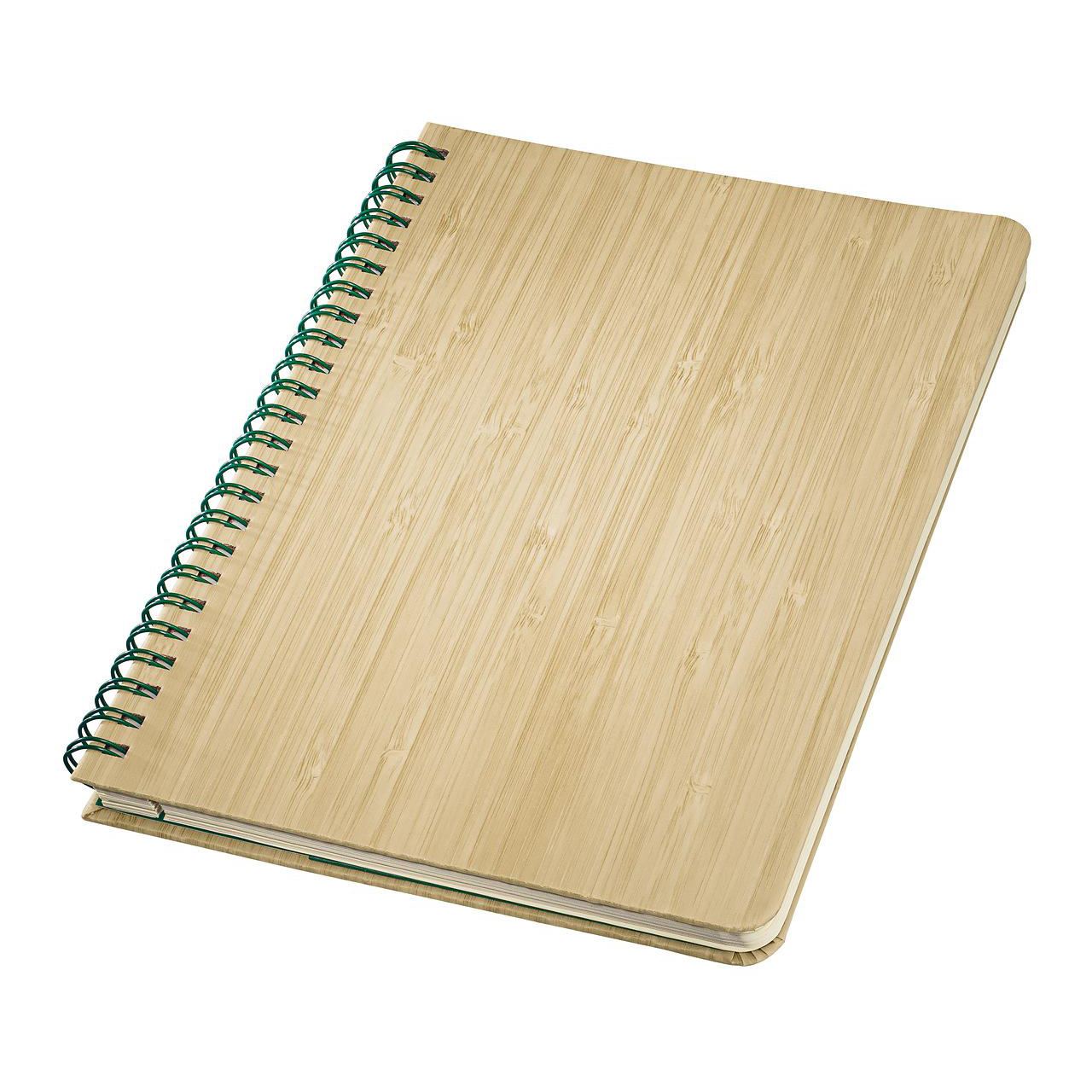 SIGEL Notizbuch Bambus ca. DIN A5 punktraster, beige Hardcover 160 Seiten