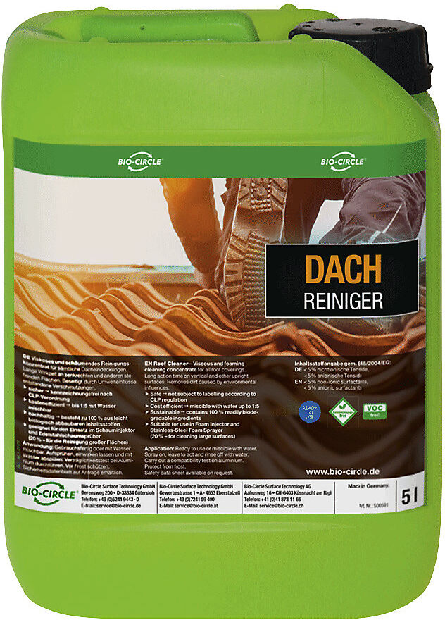 Dachreiniger, 5-l-Kanister, viskos und schäumend Bio-Circle