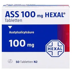 ASS 100 mg HEXAL Tabletten 50 St
